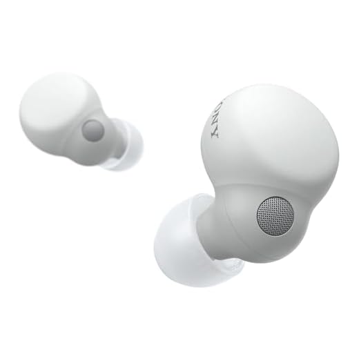 Sony LinkBuds S WF-LS900N Truly Wireless Noise Cancellation Earbuds Hi-Res Audio and 360 Reality Audio with Multipoint, Spotify Tap & Crystal Clear Calling Ultralight Weight Battery 20Hrs IPX4-White