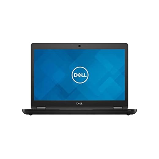 (Renewed) DELL Latitude 5490 Core i5 8th Gen Laptop, 8 GB RAM, 256GB SSD, Intel HD Graphics, 14 inch (36.83 cms) HD Screen, Windows 11 (Upgraded), MS Office, Black, Slim