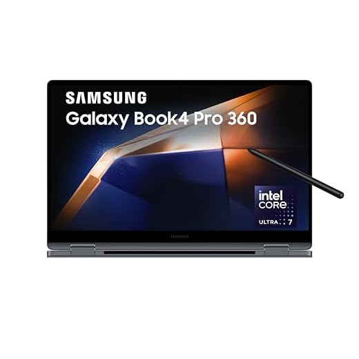 Samsung Galaxy Book4 Pro 360 (Moonstone Gray, 16GB RAM, 512GB SSD)| 16" Dynamic AMOLED 2X TouchScreen| Intel Core Ultra 7 155H Processor| 2 in 1 Laptop| Windows 11 Home| MS Office 2021| S-Pen Included