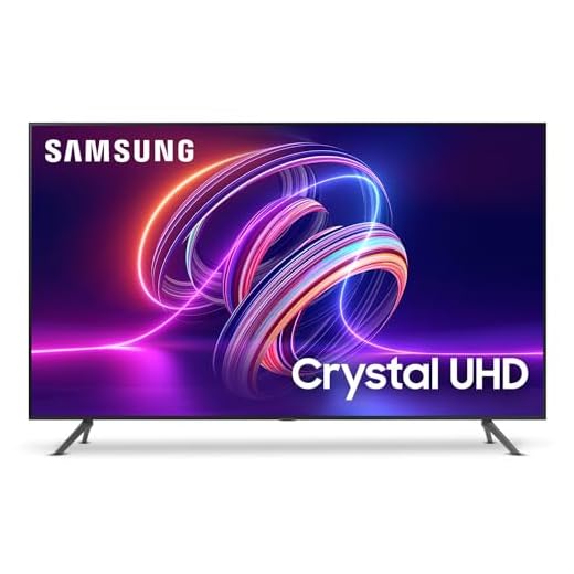 Samsung 108 cm (43 Inches) Crystal Vision 4K Ultra HD Smart LED TV UA43CUE70AKLXL (Titan Gray)