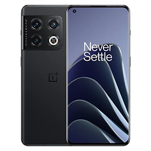 (Refurbished) OnePlus 10 Pro 5G Volcanic Black, 12GB RAM, 256GB Storage