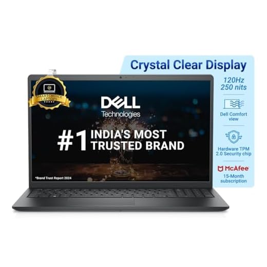 Dell [Smartchoice] 15 Thin & Light Laptop, 12th Gen Intel Core i3-1215U Processor/8GB/512GB SSD/Intel UHD Graphics/15.6"(39.62cm) FHD/Windows 11 + MSO'21/15 Month McAfee/Spill-Resistant KB/Grey/1.48kg