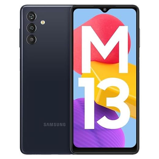 Samsung Galaxy M13 (Midnight Blue, 6GB, 128GB Storage) | 6000mAh Battery | Upto 12GB RAM with RAM Plus