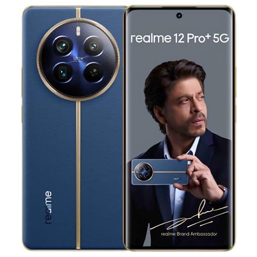 Realme 12 Pro+ 5G Submarine Blue, 12GB RAM, 256GB Storage